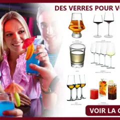 Une histoire du verre : des verres à whisky aux coupes à cocktail, parfaits pour vos apéros festifs.