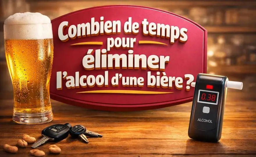 Alcool - Vrais délais d'élimination et mythes