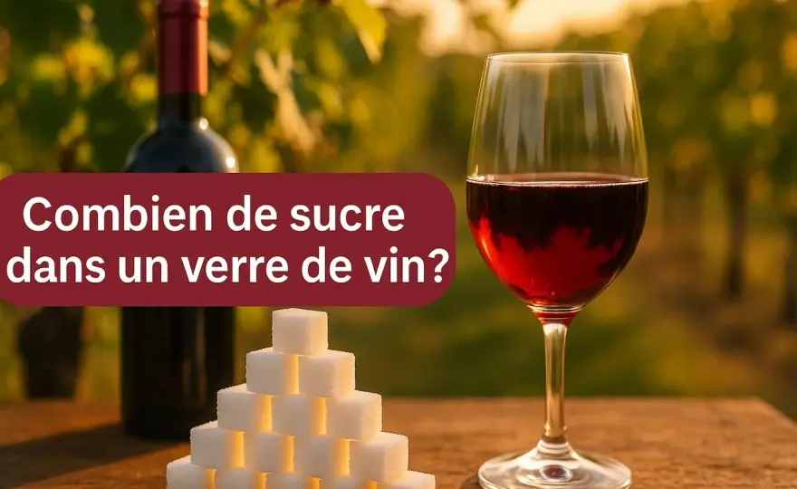 Sucre dans le vin - Le vrai chiffre par verre