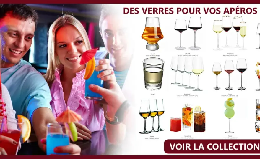 Le bon verre pour chaque boisson - Guide complet