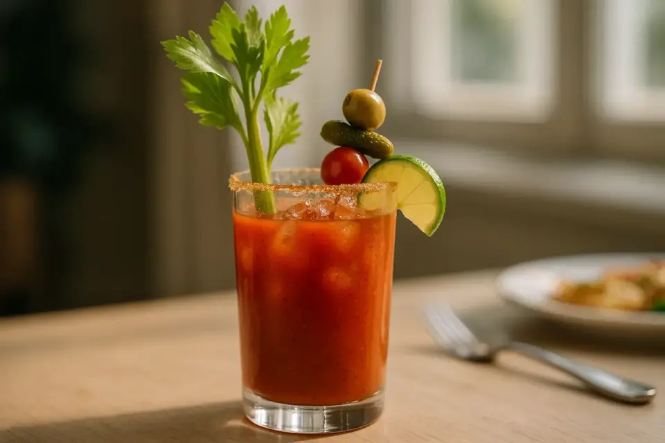 Bloody Mary réussi - proportions, technique et variantes